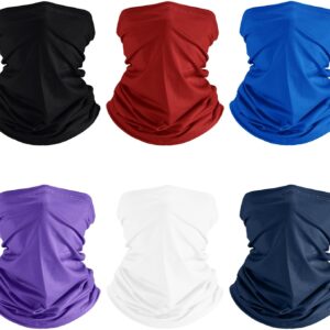 Geyoga Summer UV Protection Cooling Neck Gaiter | Sunscreen Breathable Face Scarf Bandana Mask Neck Gaiter for Outdoor Fishing Hiking Camping