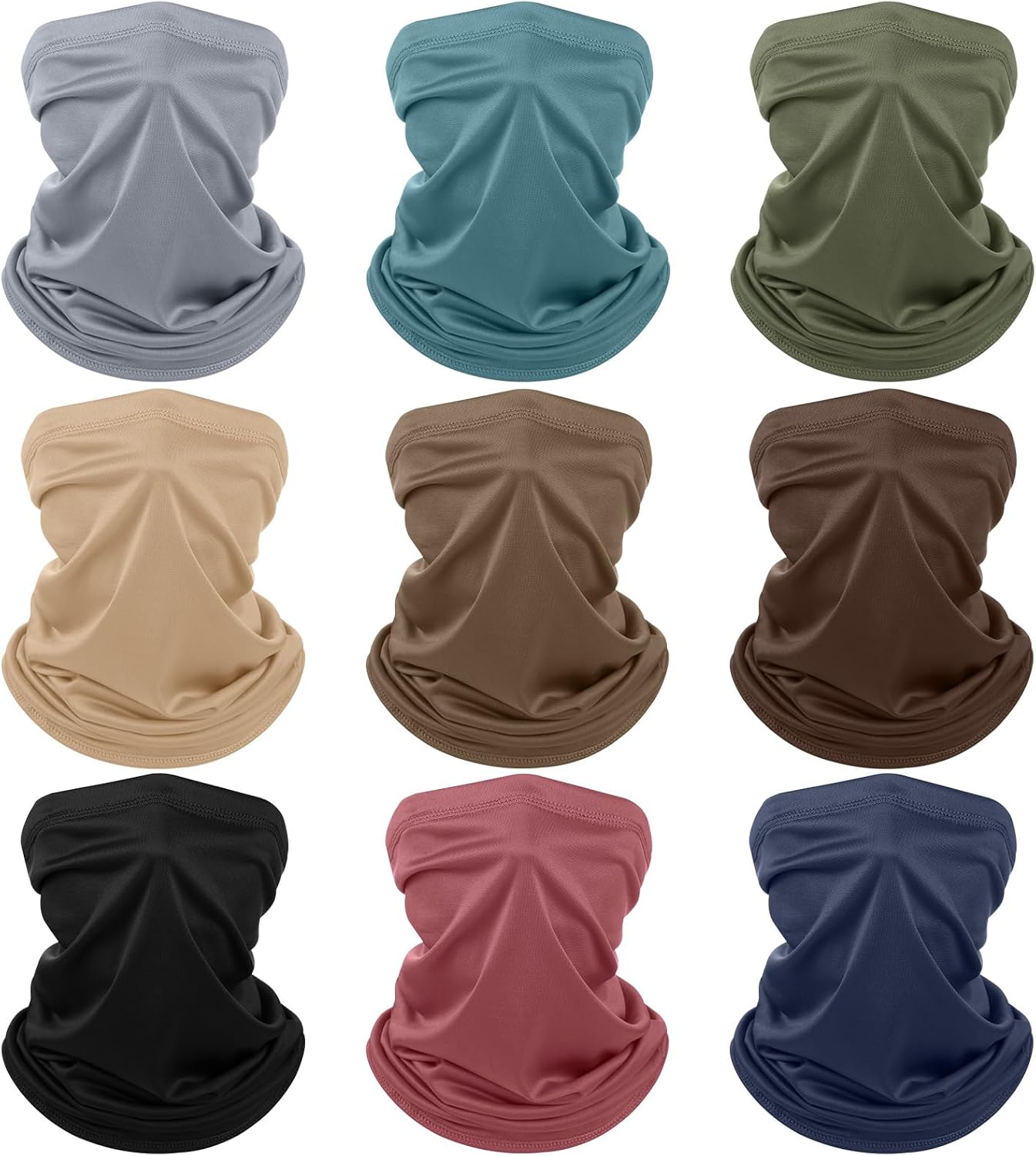 Geyoga Summer UV Protection Cooling Neck Gaiter | Sunscreen Breathable Face Scarf Bandana Mask Neck Gaiter for Outdoor Fishing Hiking Camping - Image 21