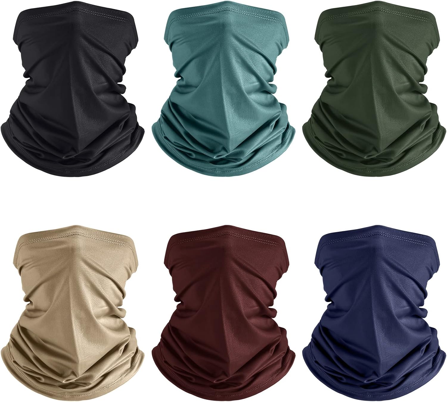 Geyoga Summer UV Protection Cooling Neck Gaiter | Sunscreen Breathable Face Scarf Bandana Mask Neck Gaiter for Outdoor Fishing Hiking Camping - Image 27