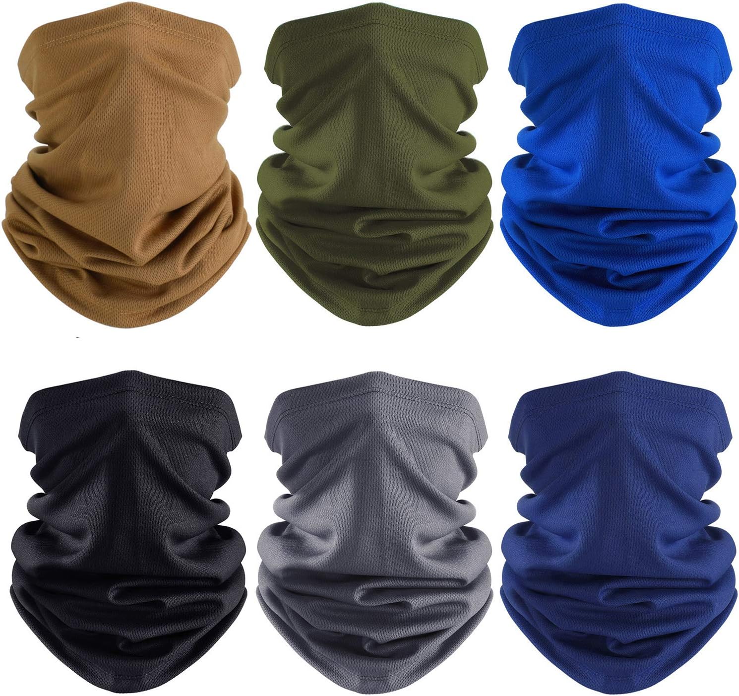 Geyoga Summer UV Protection Cooling Neck Gaiter | Sunscreen Breathable Face Scarf Bandana Mask Neck Gaiter for Outdoor Fishing Hiking Camping - Image 19